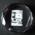 ペーパーウェイト　ダイヤ