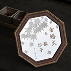 ミラー　風水ミラー　ピンク