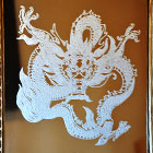 壁掛けミラー　アンティーク　ゴールド