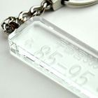 クリスタルキーホルダー