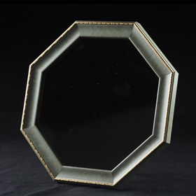 風水ミラー　グリーン