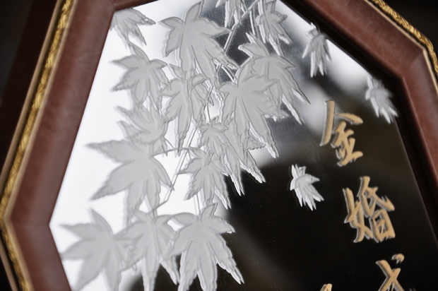 ミラー　風水ミラー　ピンク　イメージ