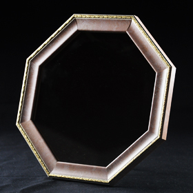 風水ミラー　ピンク