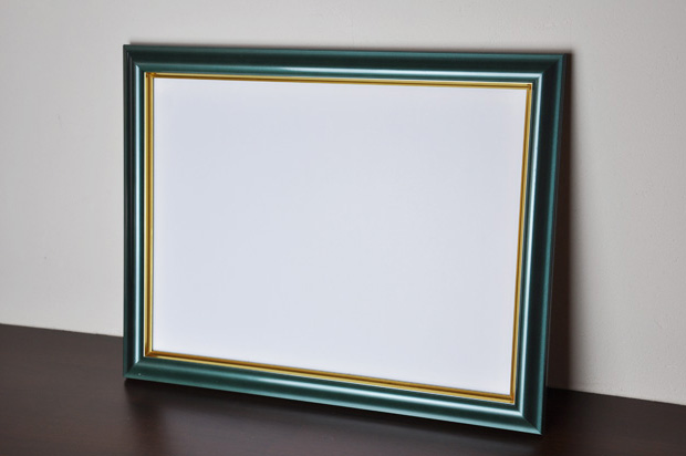 ミラー　フレーム　グリーンパール　イメージ