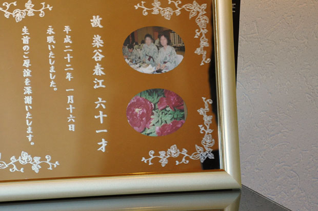 ミラー　フレーム　イエローパール　イメージ