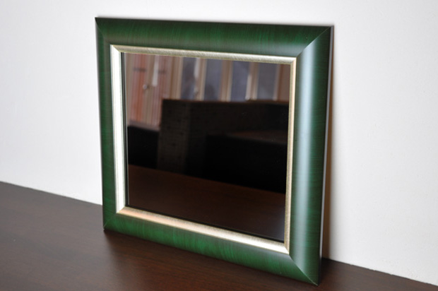 ミラー　フレーム　ブロンズ　イメージ