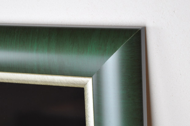 ミラー　フレーム　ブロンズ　イメージ