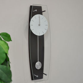 掛け時計　振り子　大　ダークブラウン