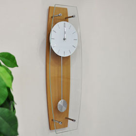 掛け時計　振り子　大　ナチュラル