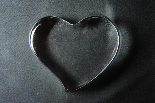ペーパーウェイト　ハート　イメージ
