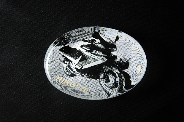 ペーパーウェイト　丸　イメージ