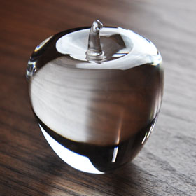 クリスタル　リンゴ