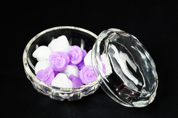 アクセサリー入れ　ルームフレグランス　パープル　イメージ