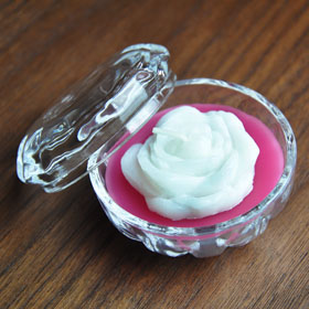 ローズキャンドル　ピンク