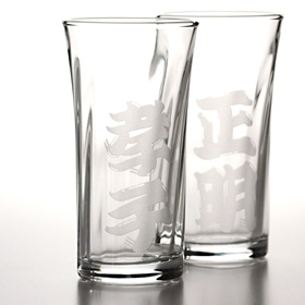 ペア　一口グラス