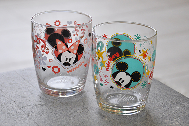 ミッキー＆ミニー ペアグラスイメージ1