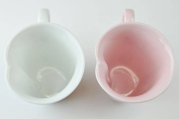 陶器　ハートマグ　ペア　イメージ