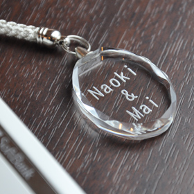 アクセサリー　楕円ストラップ